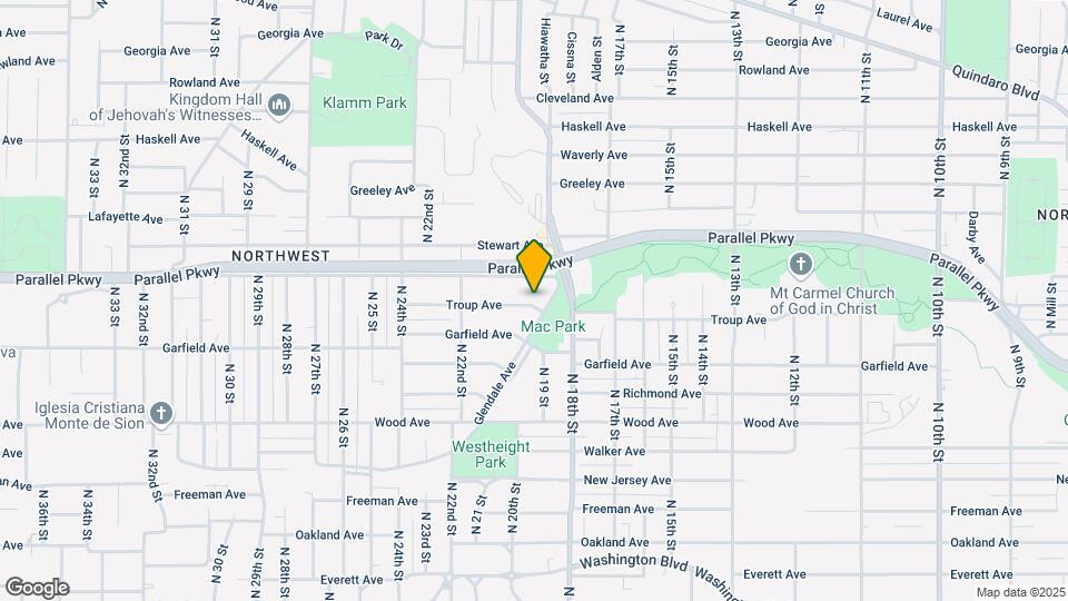 1924 Troup Ave Map and Location Details
