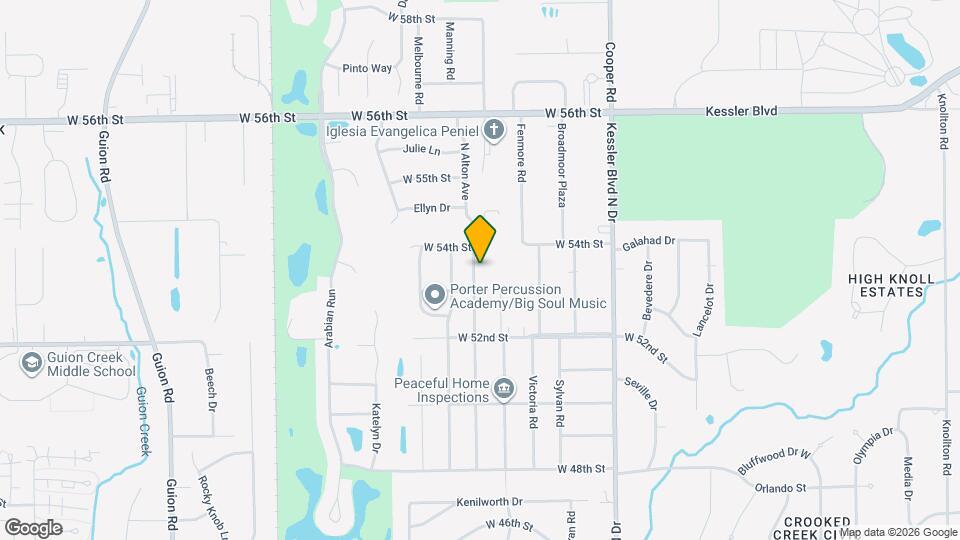 5323 Alameda Rd Map and Location Details