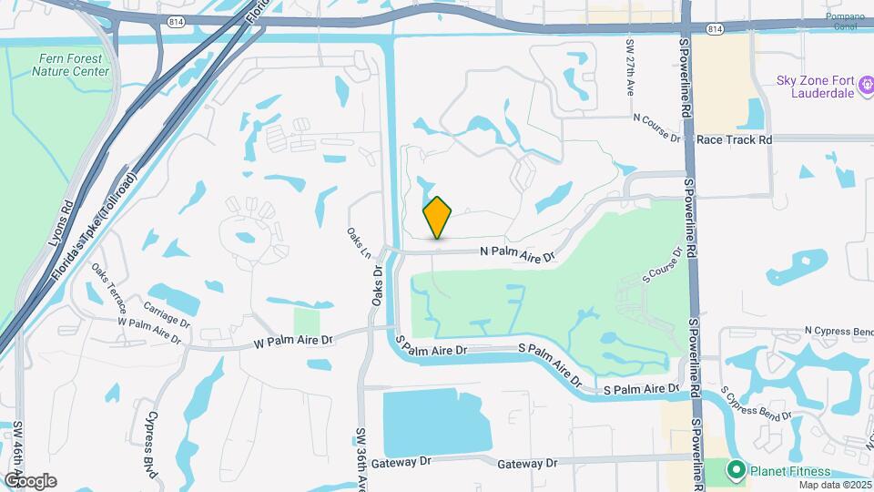 3141 N Palm Aire Dr Map and Location Details