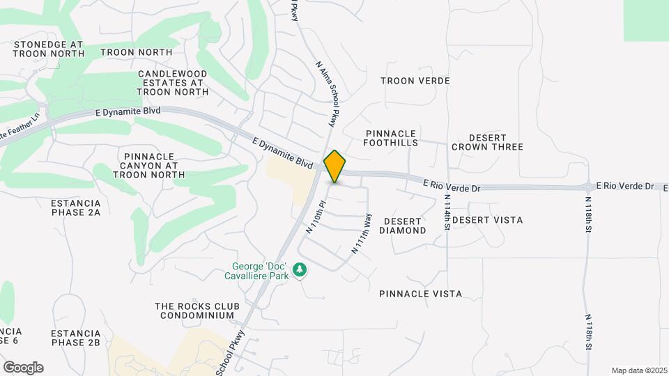 11065 E White Feather Ln Map and Location Details