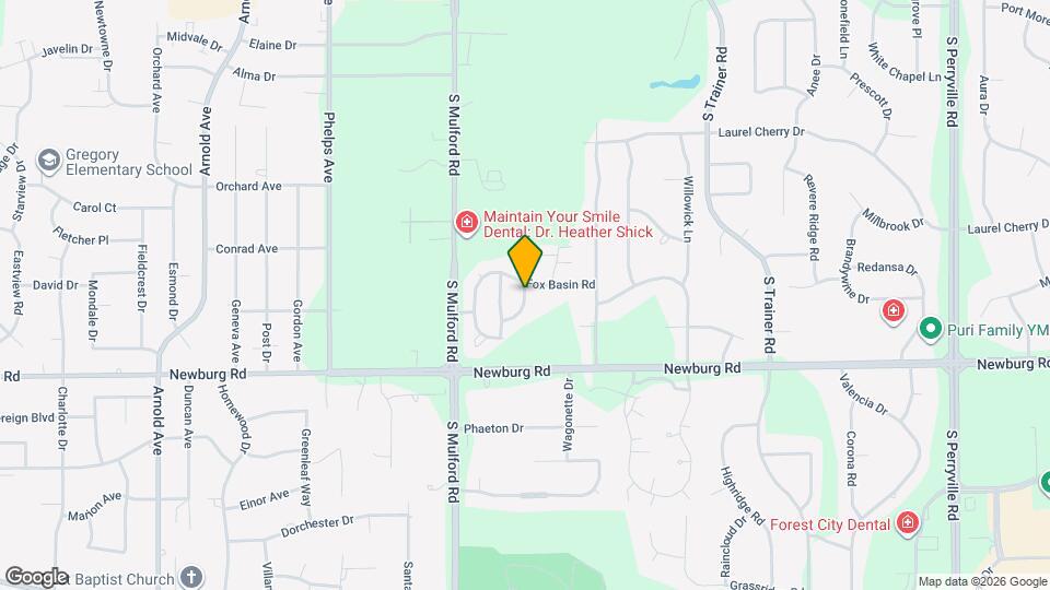 1237 Wood Creek Bend Map and Location Details