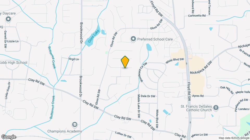 1183 Crestbrook Dr Map and Location Details