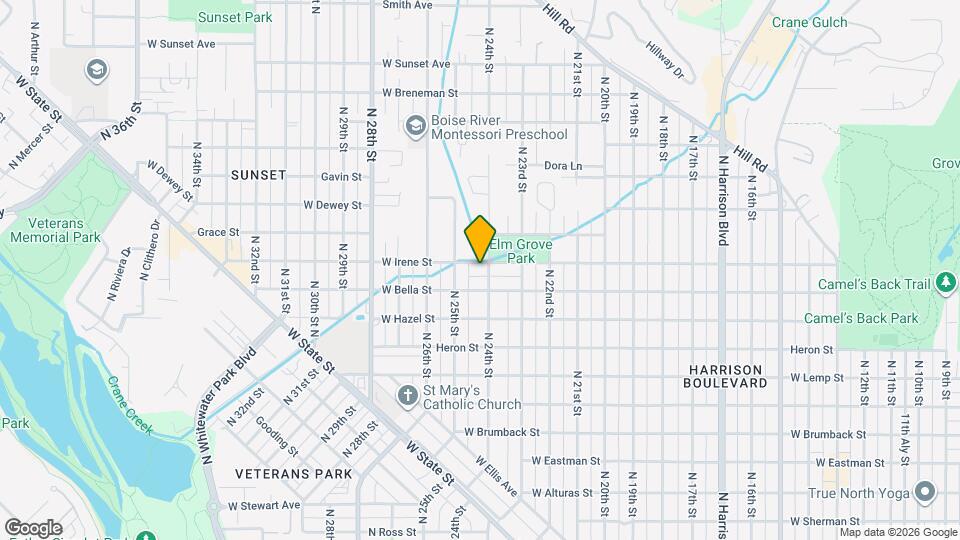 2403 W Irene St Map and Location Details