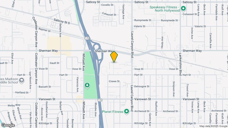 7506 St Clair Ave Map and Location Details