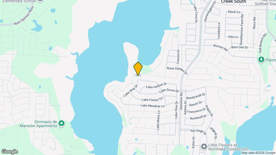 805 Lake Worth Trl Map and Location Details