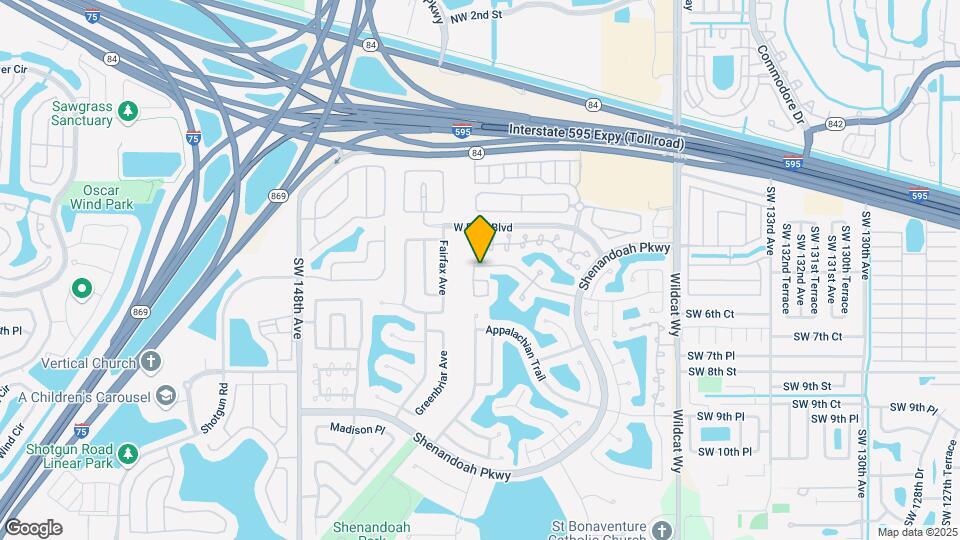 14150 Oak Ridge Dr Mapa y Detalles de la Ubicación