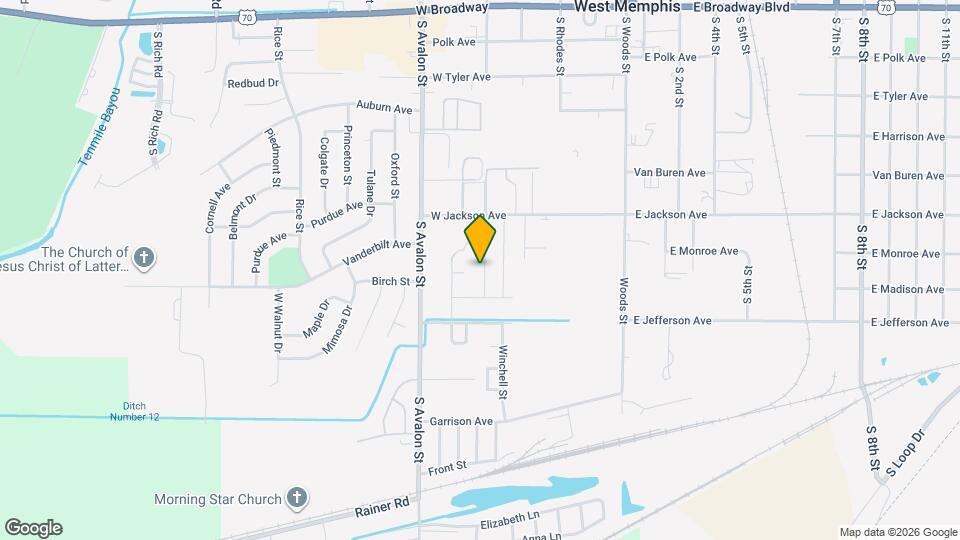 705 S Redding St Map and Location Details