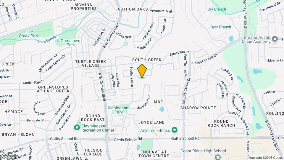 2115 Rosemary Ln Map and Location Details