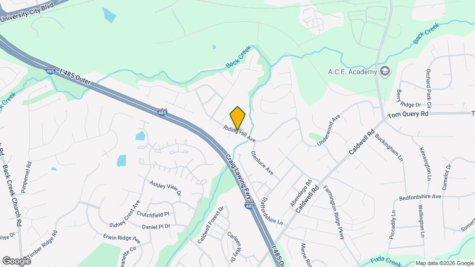 13834 Riding Hill Ave Map and Location Details