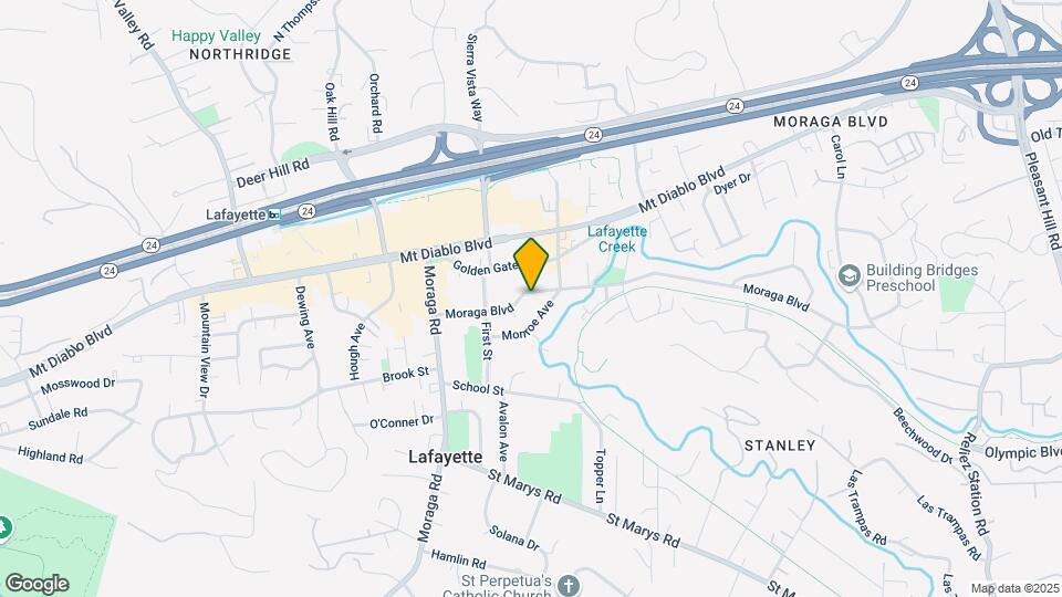 3475 Moraga Blvd Map and Location Details