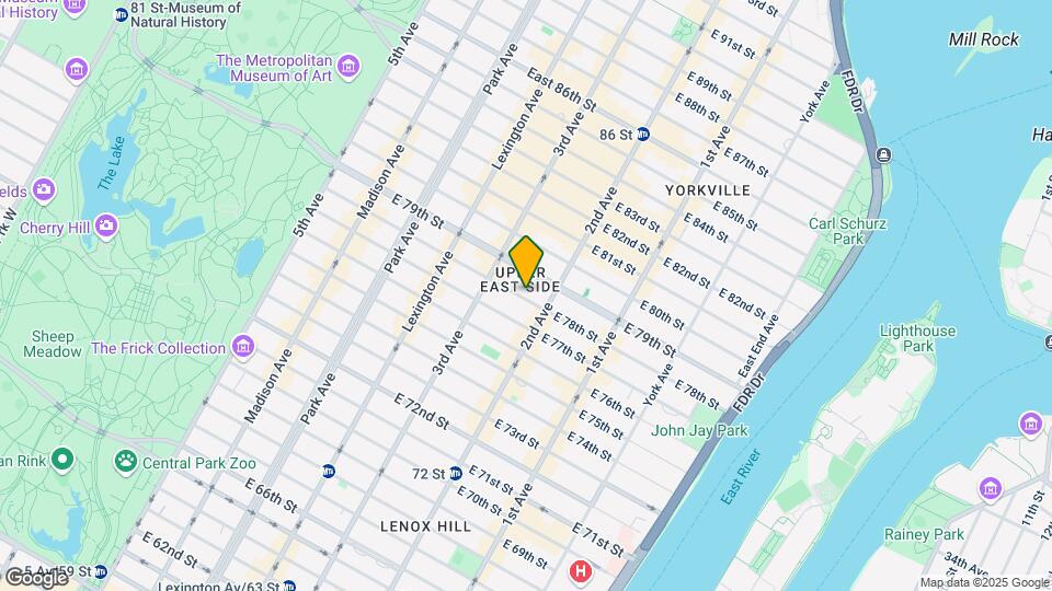 243-253 E 78th St Mapa y Detalles de la Ubicación