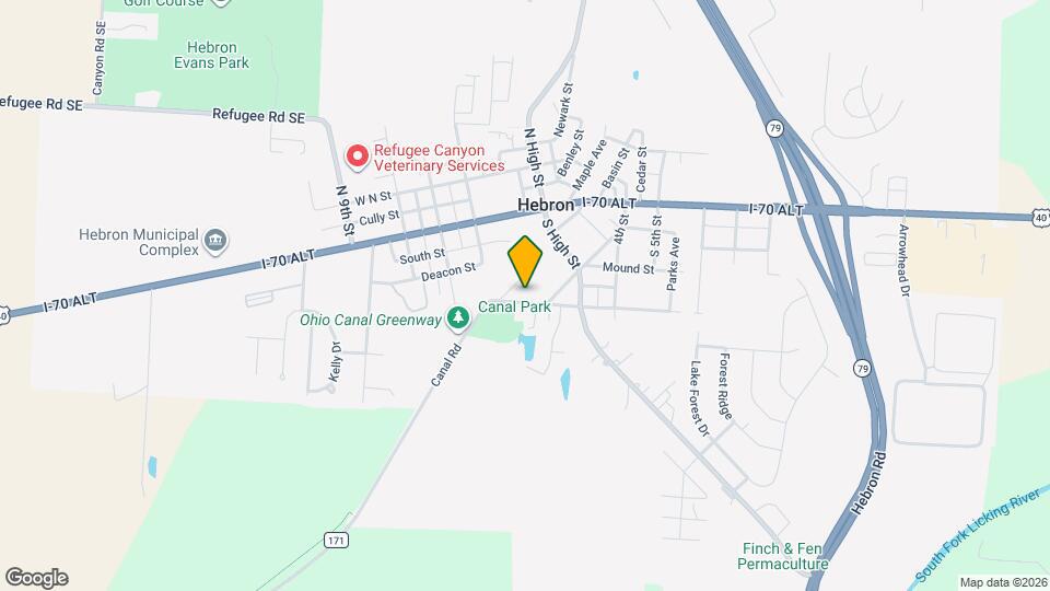 114 W Cumberland St Map and Location Details