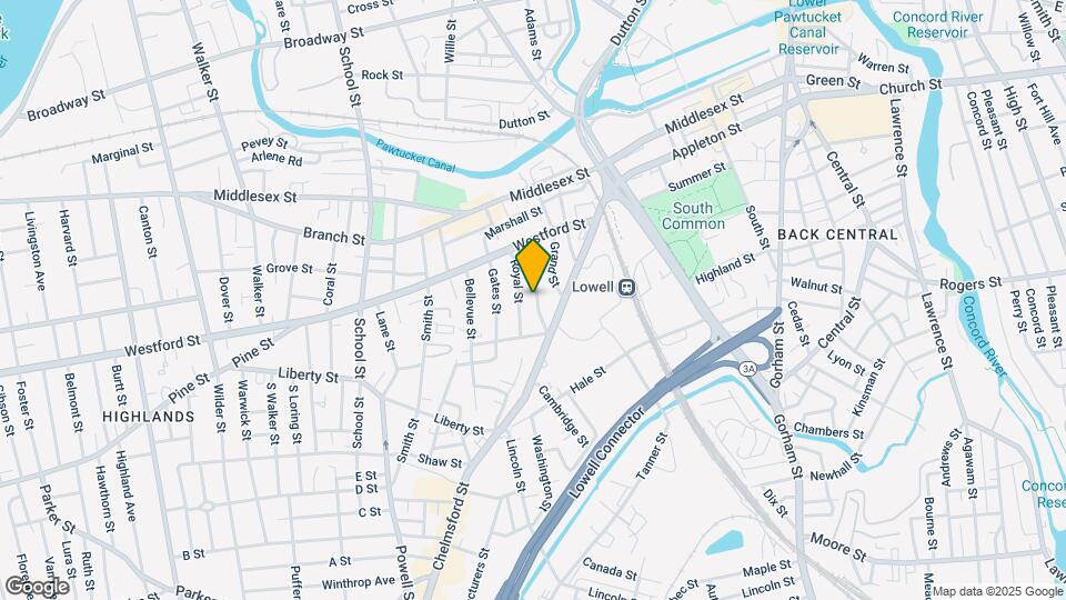 25 Ware St, Unit #3 Mapa y Detalles de la Ubicación