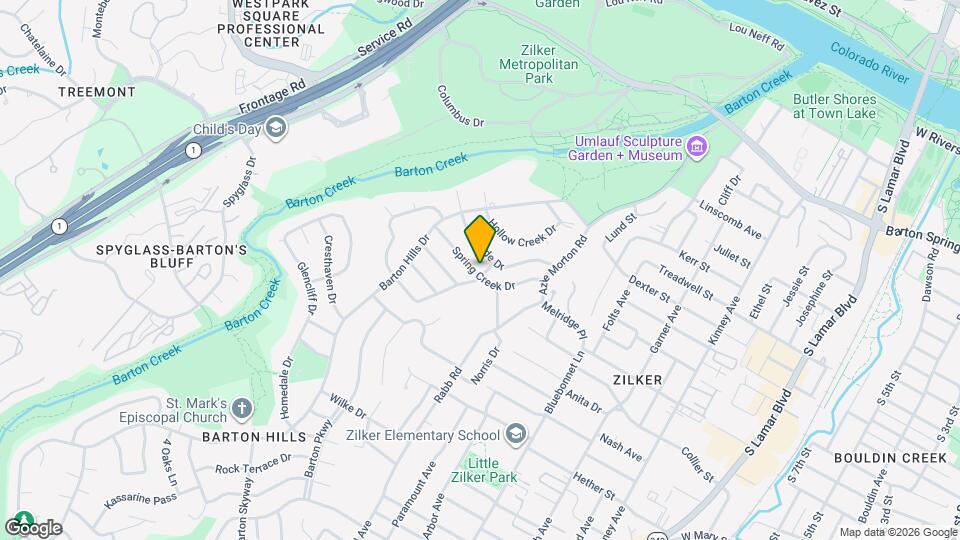 2400 Spring Creek Dr Map and Location Details