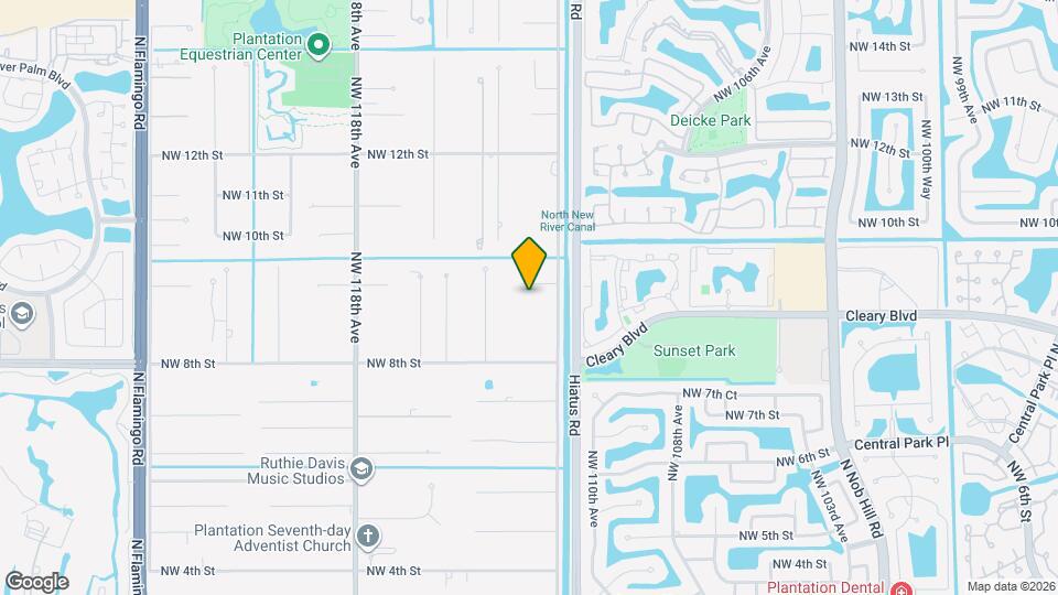 11302 NW 9th St Map and Location Details