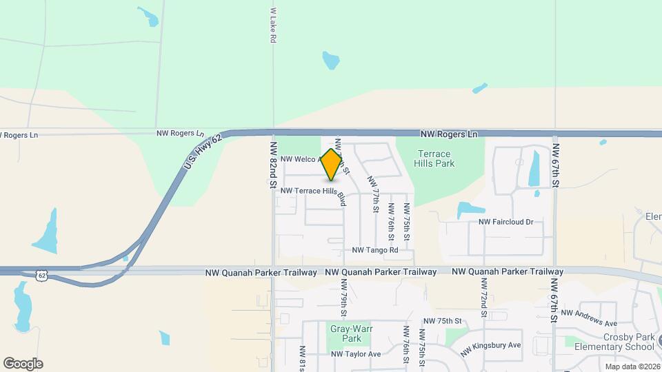 7909 NW Terrace Hills Blvd Map and Location Details