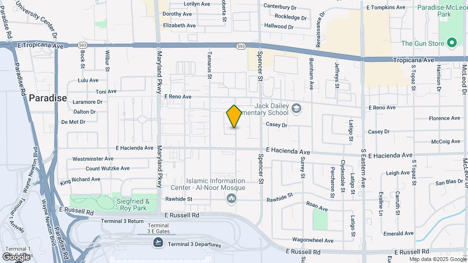 5211 Caliente St Map and Location Details