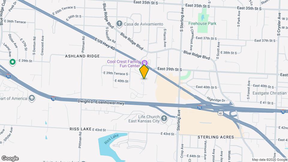 4005 Hedges Ave Mapa y Detalles de la Ubicación