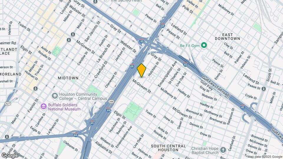2103 McGowen St Map and Location Details
