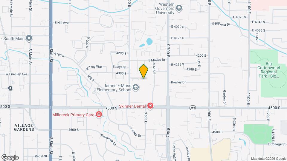 4328 S Park St Map and Location Details