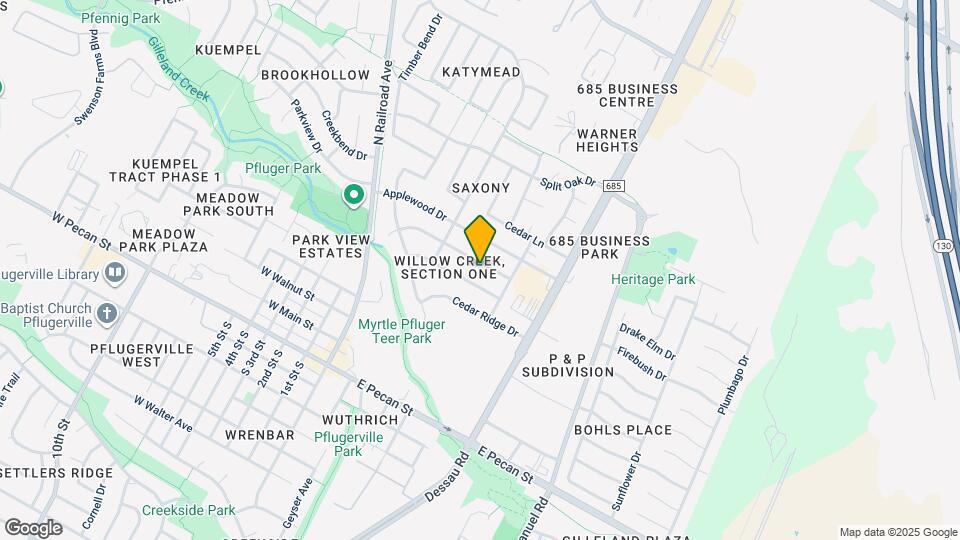 505 Oak Ridge Dr Map and Location Details