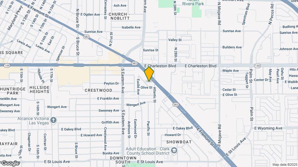 Fremont Palms Apartments Map and Location Details