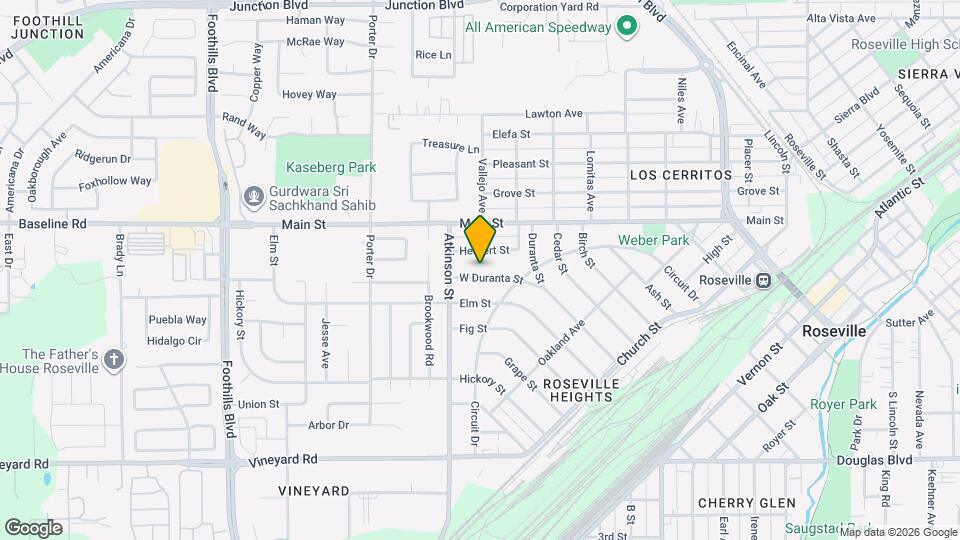 334 W Duranta St Map and Location Details