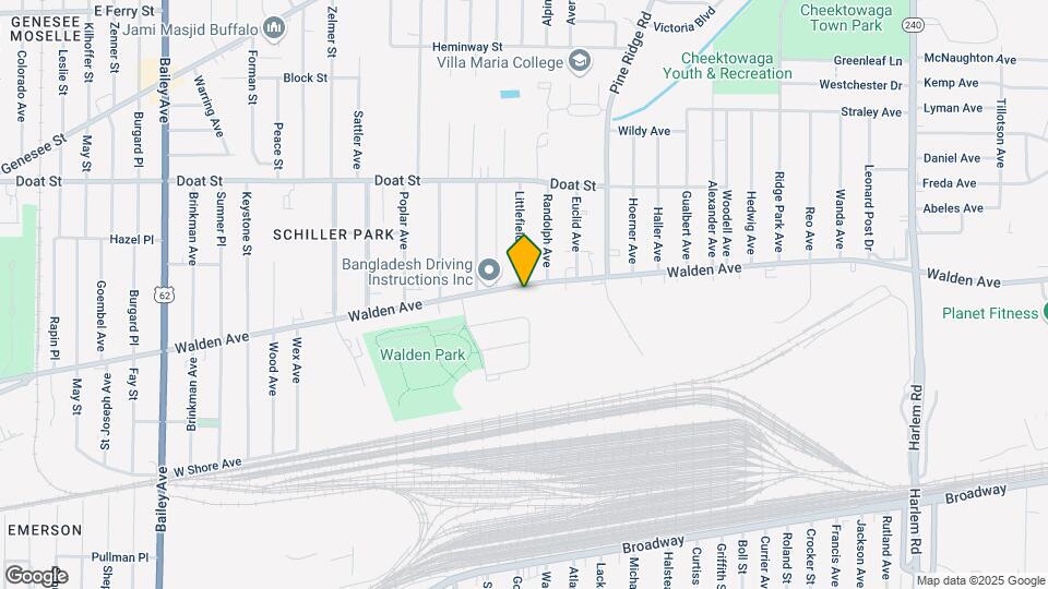 979 Walden Ave Map and Location Details