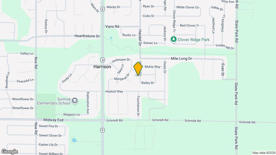 N9427 Handel Dr Map and Location Details