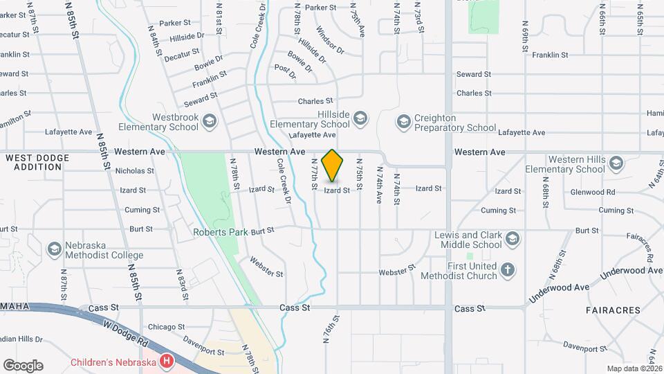 1002 N 76th St Map and Location Details