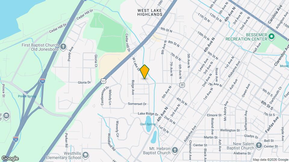 510 W Lake Dr Map and Location Details