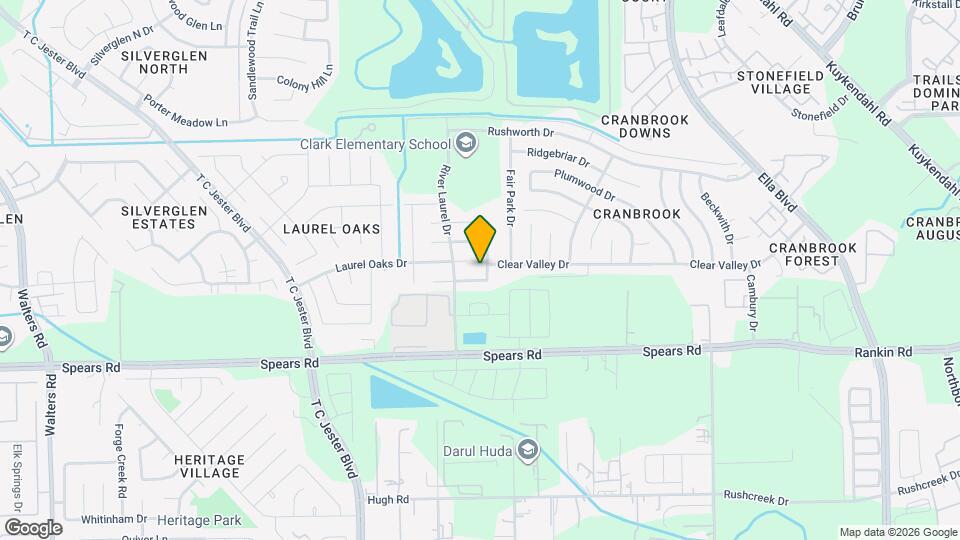 12315 Wright Oaks Dr Mapa y Detalles de la Ubicación