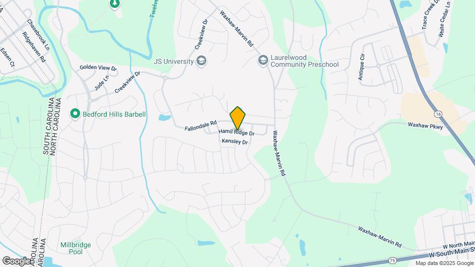 2031 Hamil Ridge Dr Map and Location Details