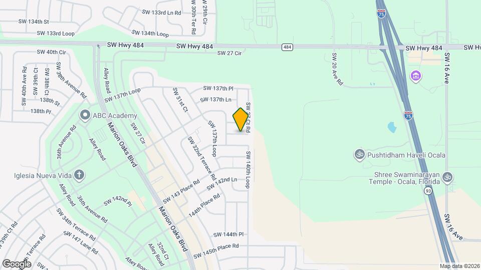 13981 SW 27 Ct Rd Mapa y Detalles de la Ubicación