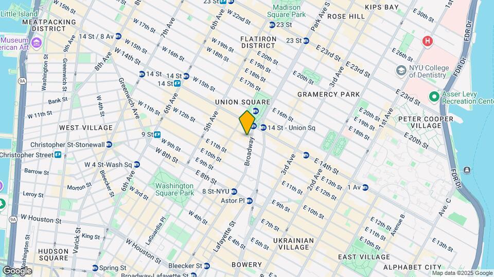 835 Broadway Mapa y Detalles de la Ubicación