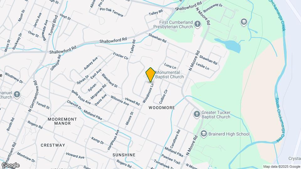 827 Woodmore Ln Map and Location Details