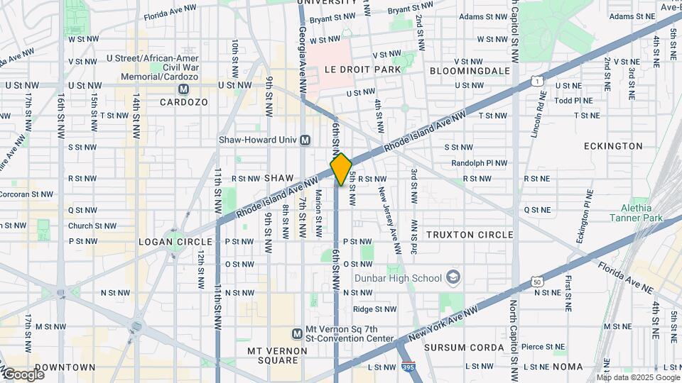 1631 6th St NW Map and Location Details