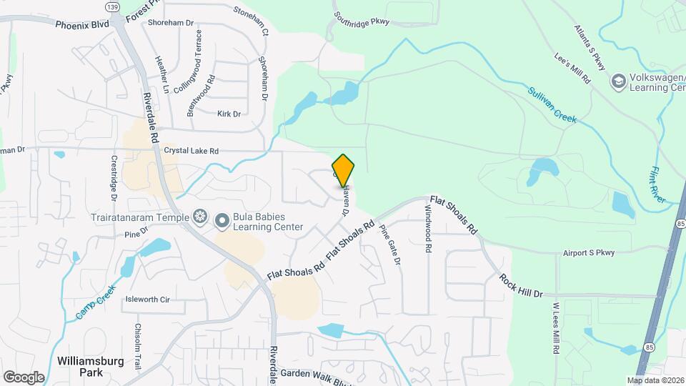 5475 Glen Haven Dr Map and Location Details