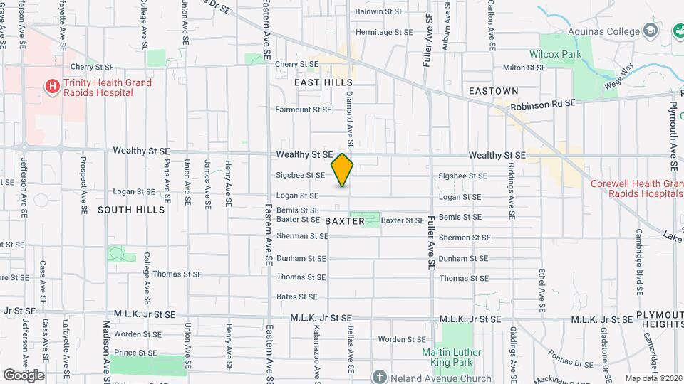 947 Logan St SE Mapa y Detalles de la Ubicación