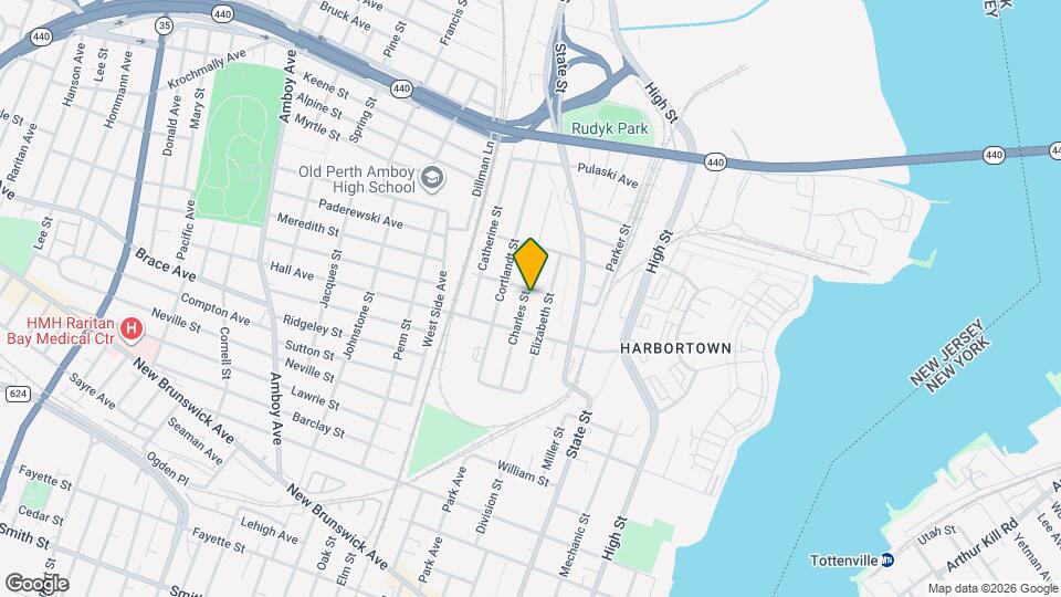 660 Charles St, Unit 2 Map and Location Details