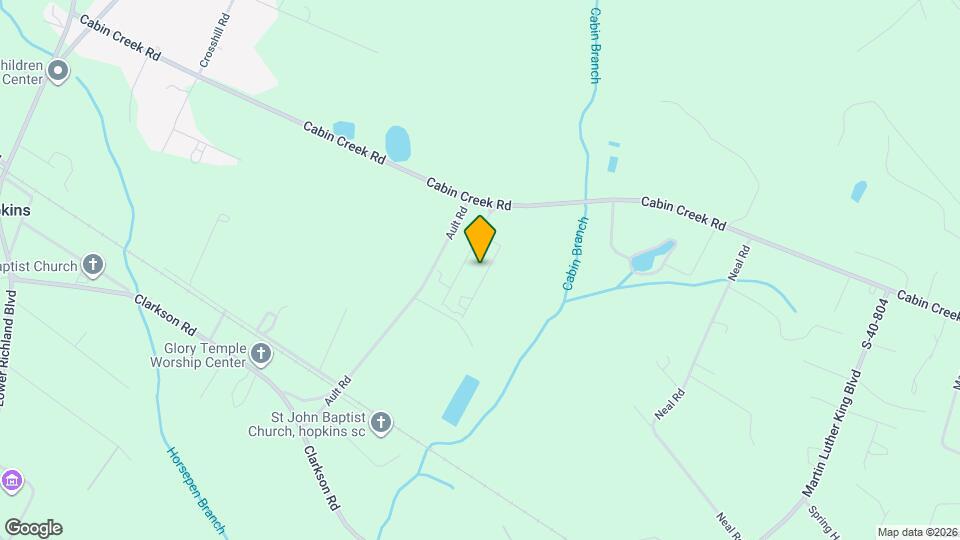 210 Cabin Creek Blvd Map and Location Details