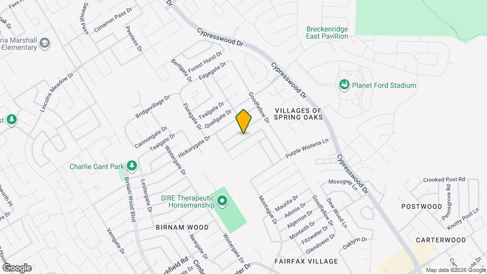 4911 Sweet Chestnut Ln Map and Location Details