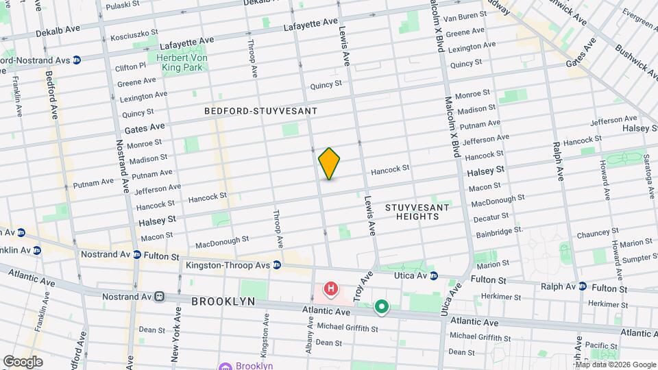 446 Hancock St-Unit -1 Map and Location Details