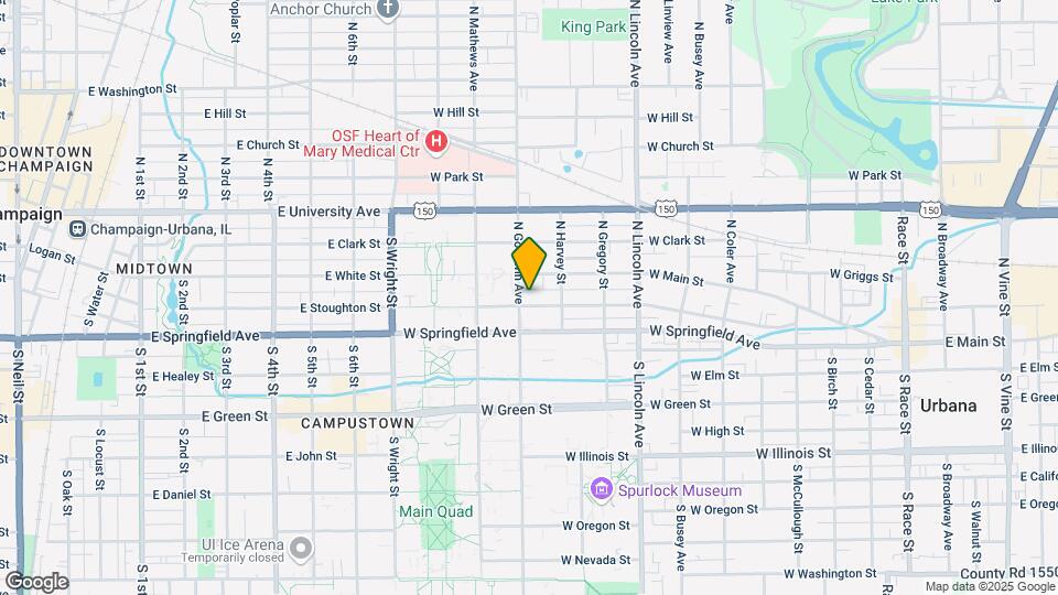 1110 W Stoughton St Mapa y Detalles de la Ubicación