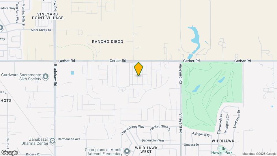 7657 Bracer Wy Map and Location Details