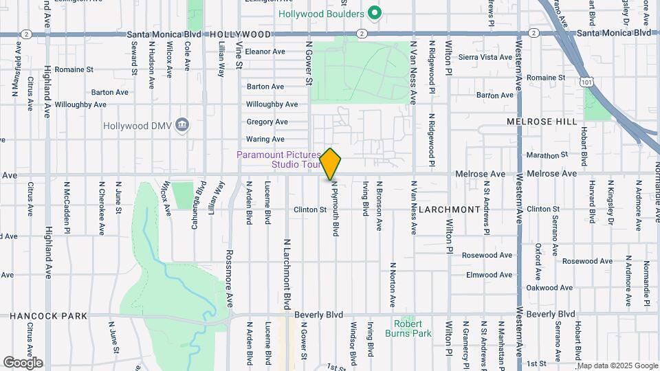641 N Plymouth Blvd Map and Location Details