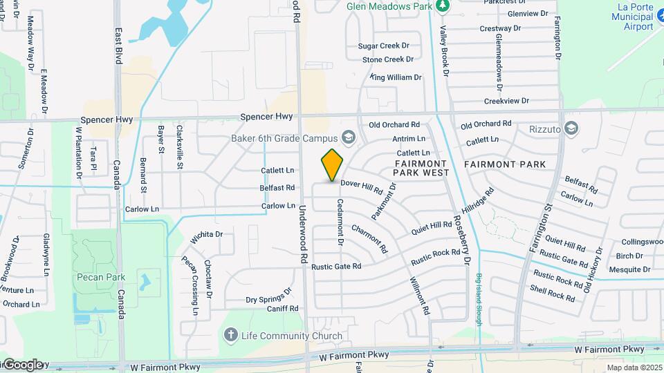 9746 Dover Hill Rd Map and Location Details