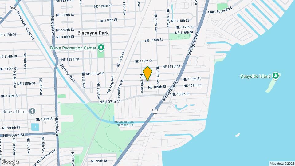 1238 NE 110th St Map and Location Details
