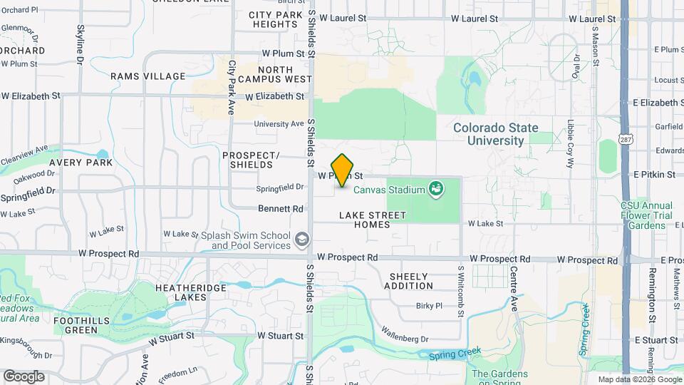 923 James Ct Map and Location Details