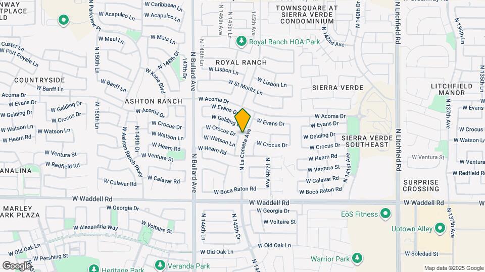 14331 N 145th Dr Map and Location Details